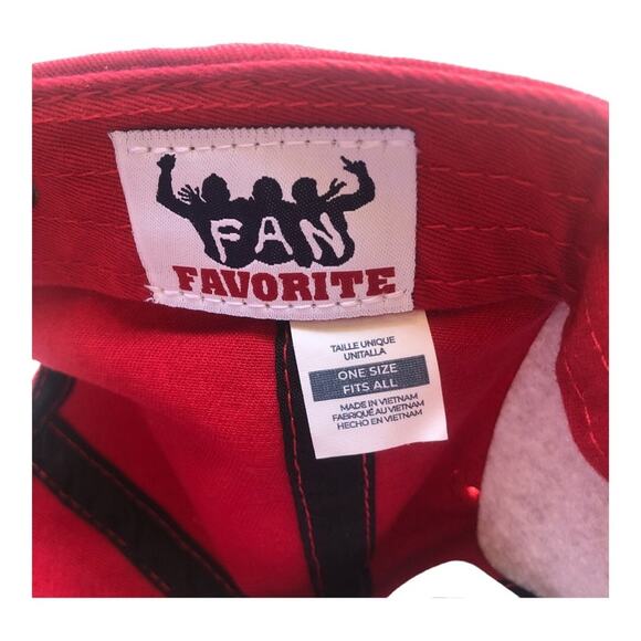 Fan Favorite NWT NCAA Ohio State University Buckeyes Red Adjustable Hat - Picture 13 of 14